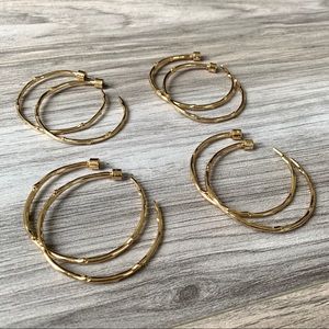 Branch Hoop Earrings